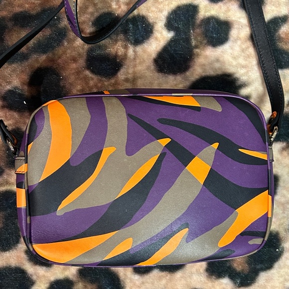 Versace Multicolor Leather Palazzo Medusa Camera Crossbody Bag - Picture 4 of 6